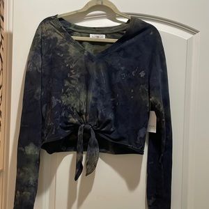 NWT Bella Dahl long sleeve camo shirt xs